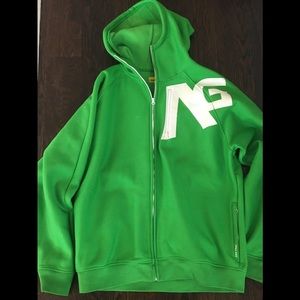 Analog Hooded Snowboard Shell Sweatshirt